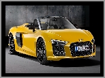 Żółte, Audi R8 Spyder